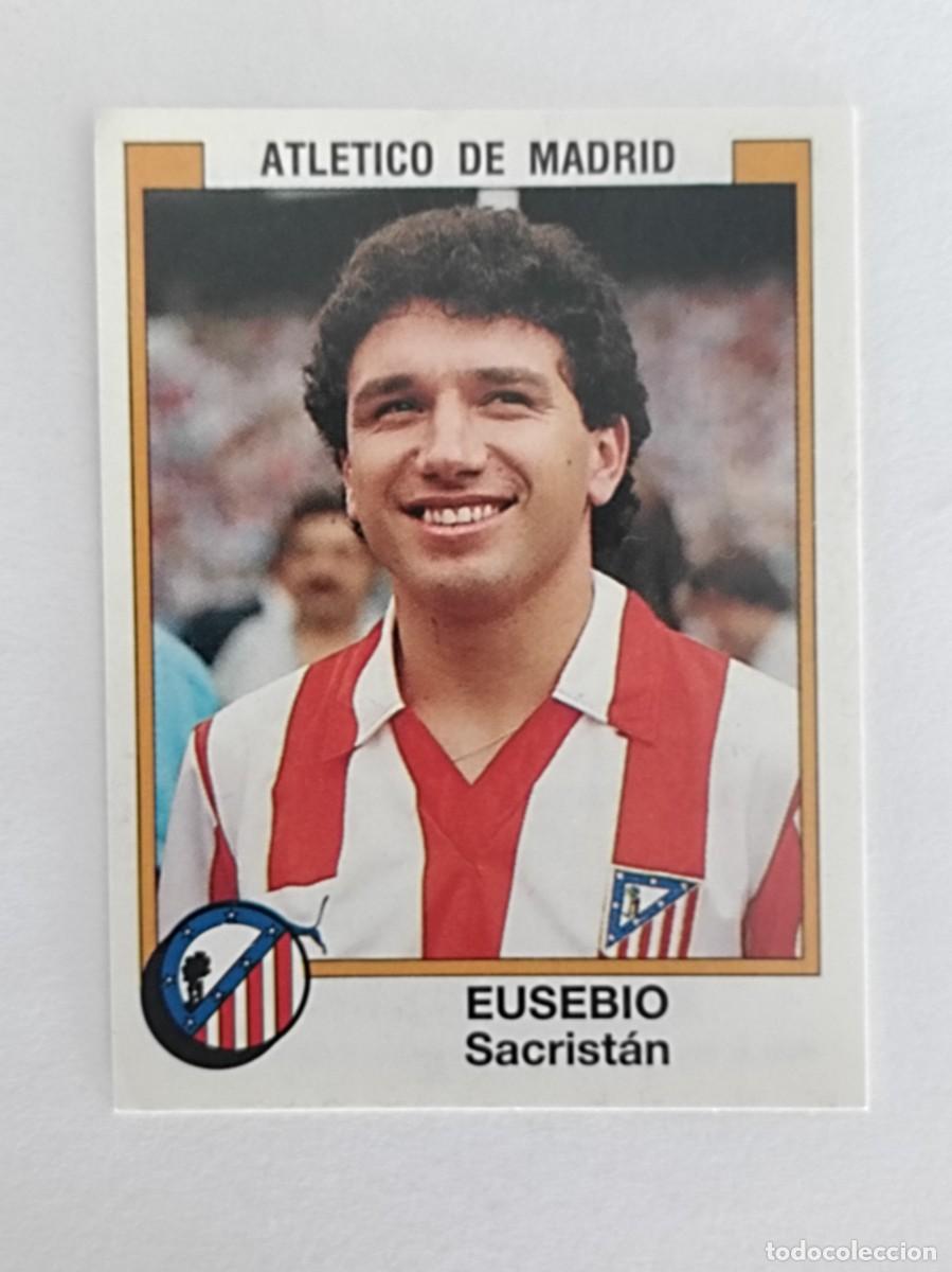 Cromos de f&uacute;tbol: #32 EUSEBIO (ATLETICO DE MADRID) FUTBOL 88 PANINI
