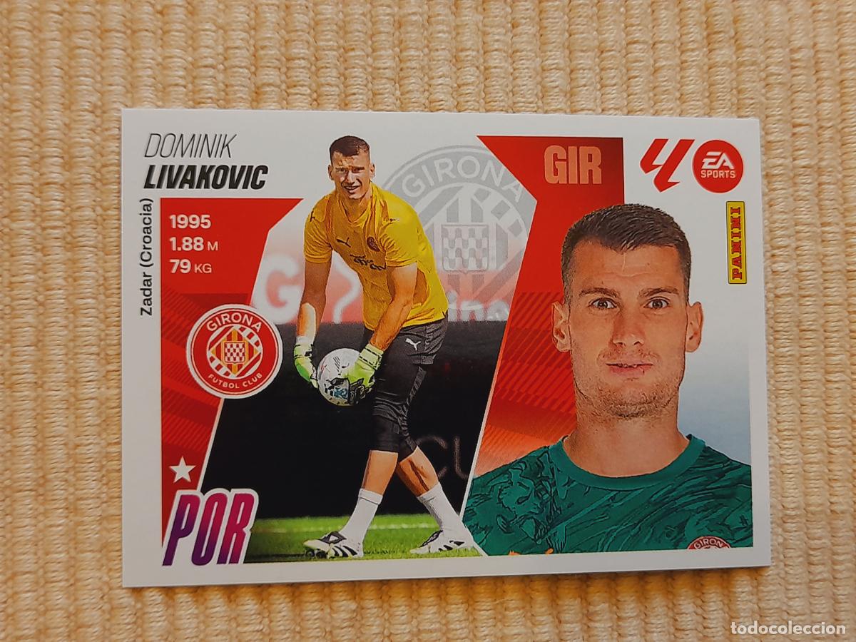 Cromos de f&uacute;tbol: CROMO 59 LIVAKOVIC (ULTIMOS FICHAJES) GIRONA FC LIGA 25-26 2025 2026 &Aacute;LBUM ESTE