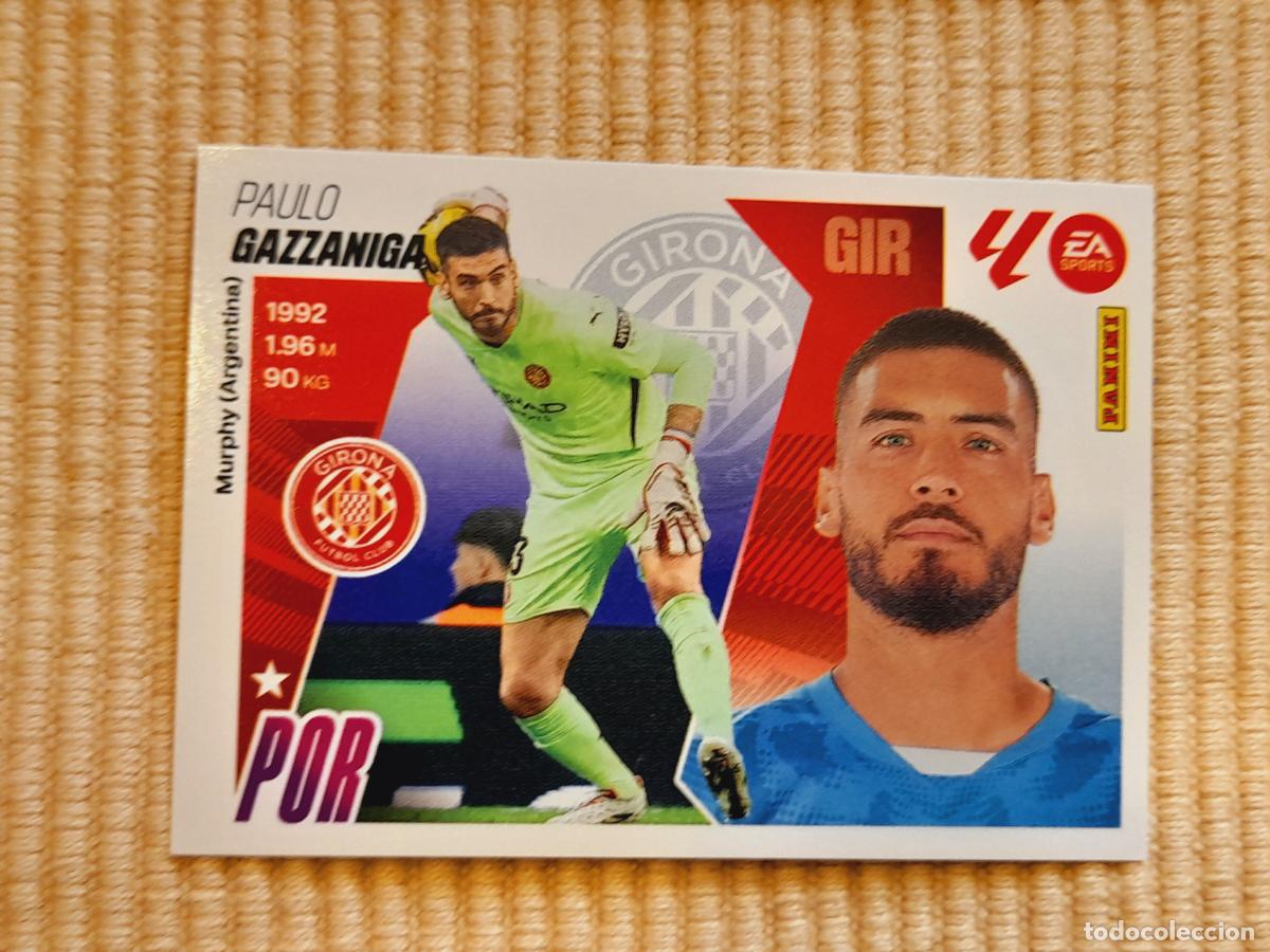 Cromos de f&uacute;tbol: CROMO 3 GAZZANIGA (GIRONA FC) LIGA 25-26 2025 2026 &Aacute;LBUM ESTE