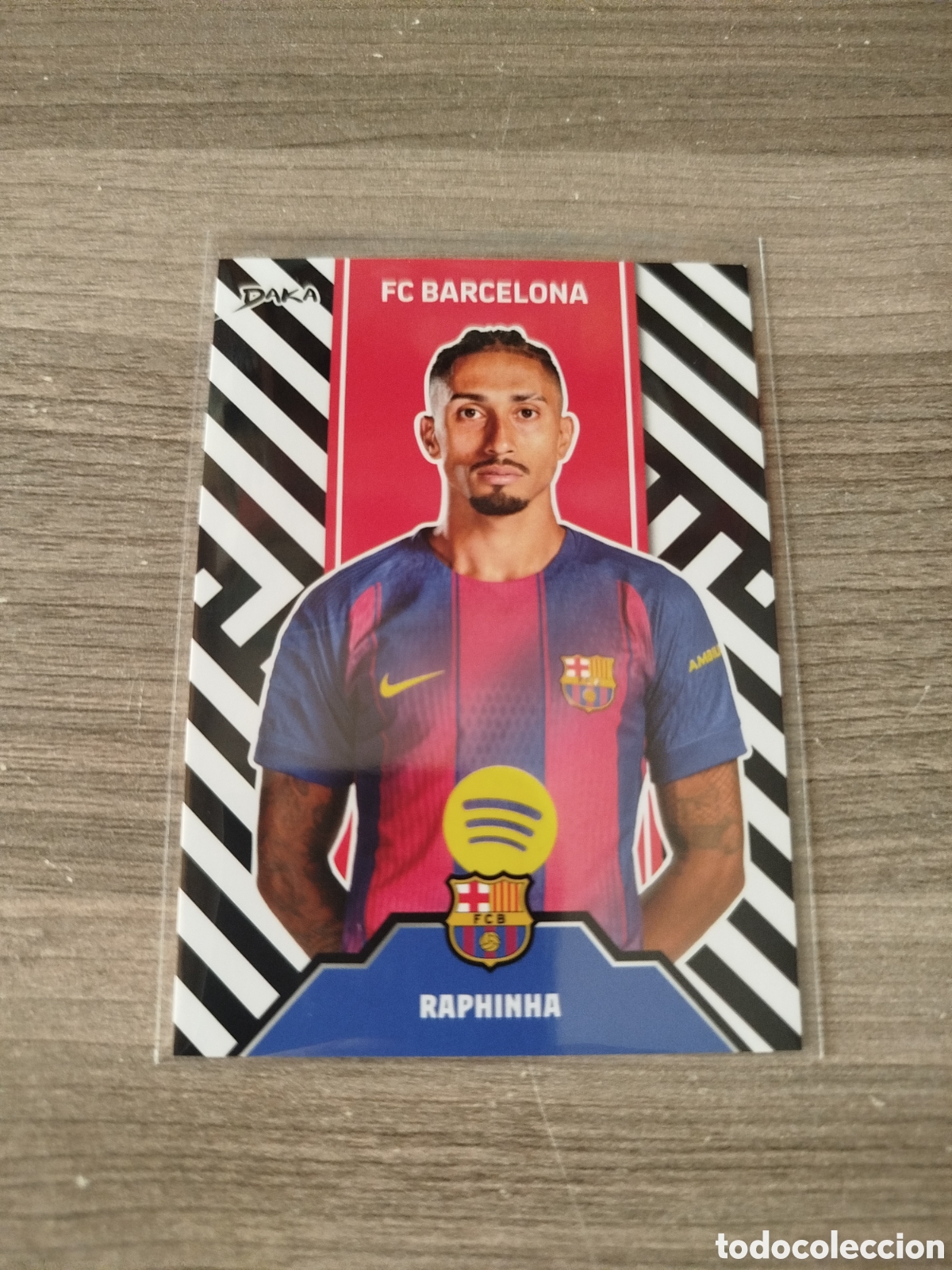 Cromos de f&uacute;tbol: DAKA.F.C.BARCELONA.RAPHINHA.