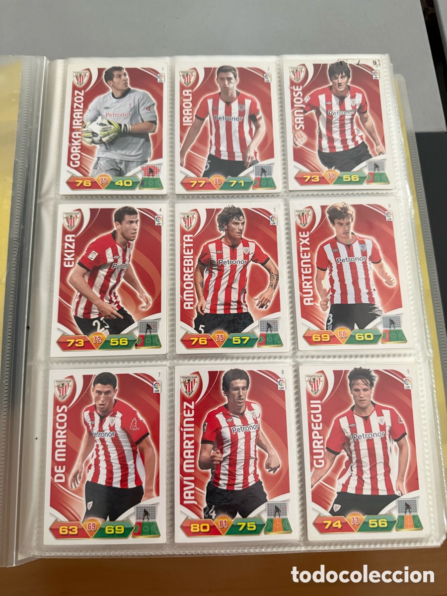 Cromos de f&uacute;tbol: ADRENALYN XL. 2011-12. ATHLETIC CLUB. 18 Cromos
