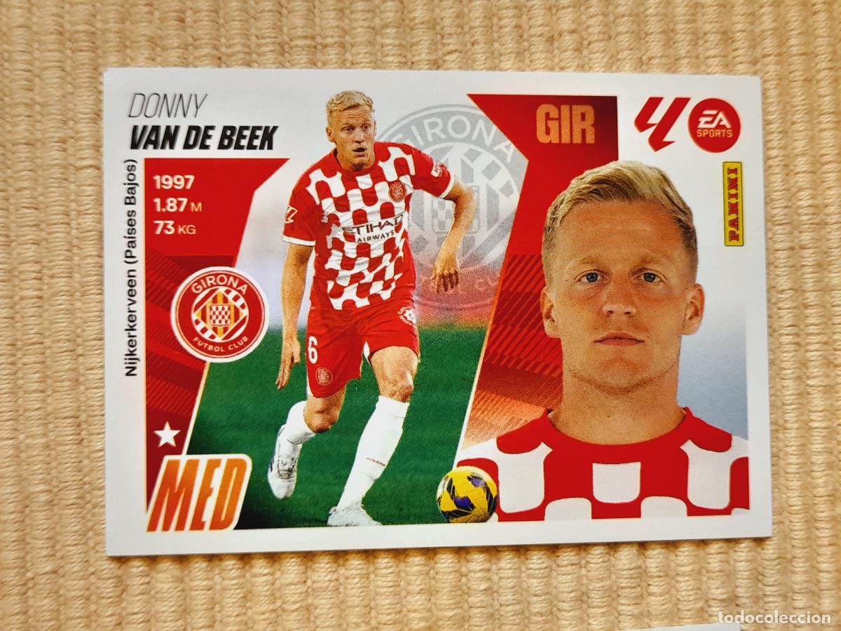Cromos de f&uacute;tbol: CROMO 12 VAN DE BEEK (GIRONA FC) LIGA 25-26 2025 2026 &Aacute;LBUM ESTE