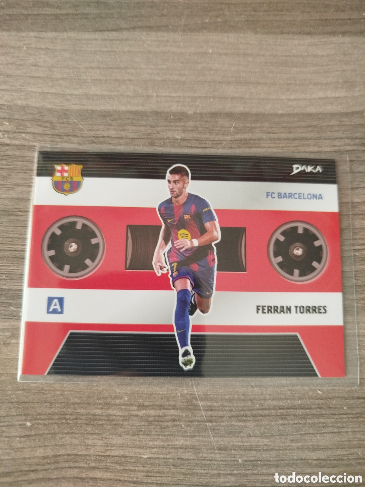 Cromos de f&uacute;tbol: DAKA.F.C.BARCELONA.FERRAN TORRES.
