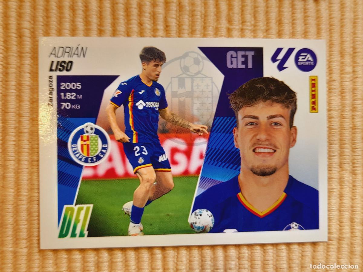 Cromos de f&uacute;tbol: CROMO 34 LISO (ULTIMOS FICHAJES) GETAFE CF LIGA 25-26 2025 2026 &Aacute;LBUM ESTE