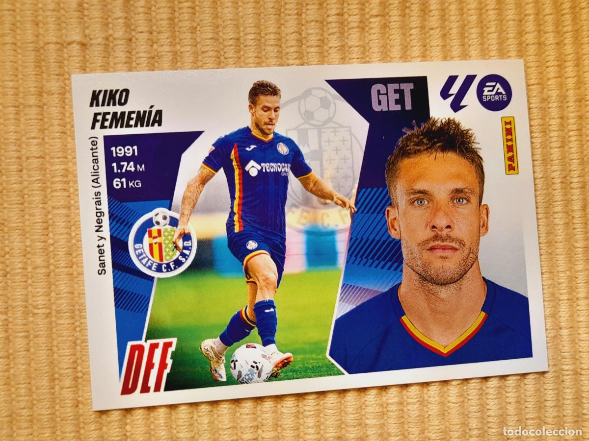 Cromos de f&uacute;tbol: CROMO 23 KIKO FEMENIA (ULTIMOS FICHAJES) GETAFE CF LIGA 25-26 2025 2026 &Aacute;LBUM ESTE