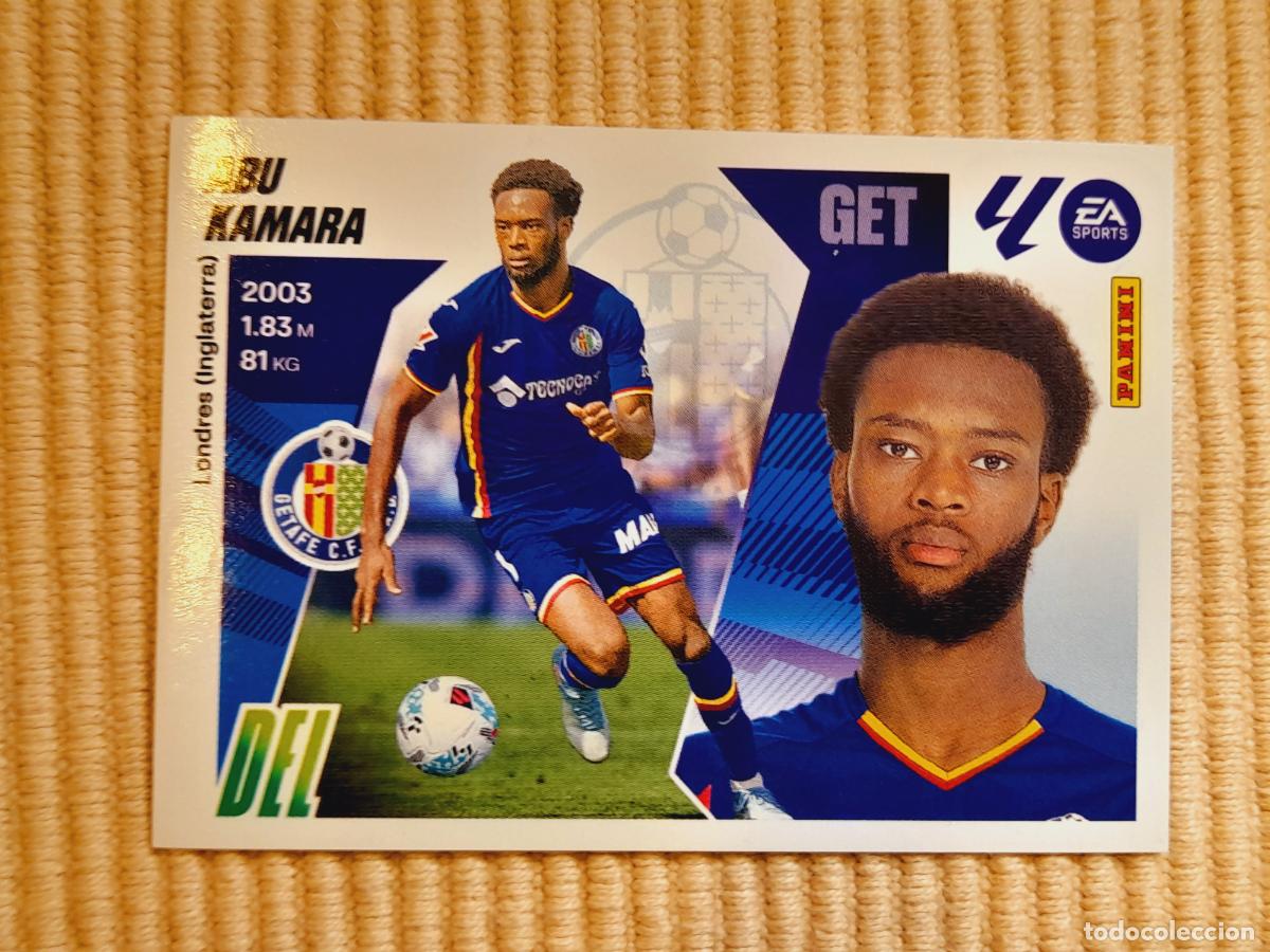 Cromos de f&uacute;tbol: CROMO 17 BIS ABU KAMARA (COLOCA) GETAFE CF LIGA 25-26 2025 2026 &Aacute;LBUM ESTE