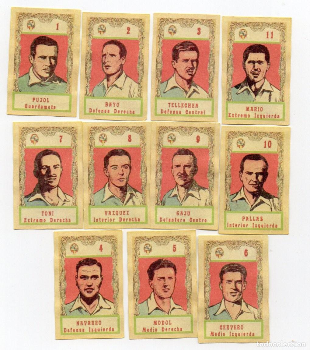 Cromos de f&uacute;tbol: SABADELL, 1948, DE CONDIMENTOS FLORZAFRAN,