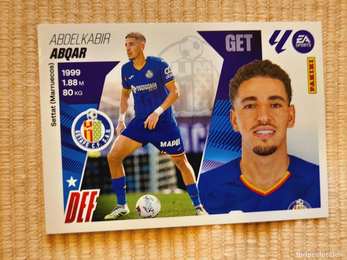 Cromos de f&uacute;tbol: CROMO 7 BIS ABQAR (COLOCA) GETAFE CF LIGA 25-26 2025 2026 &Aacute;LBUM ESTE