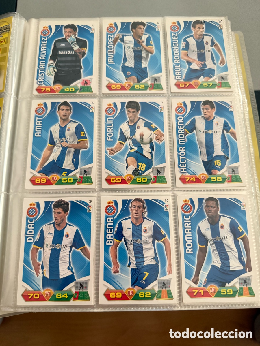 Cromos de f&uacute;tbol: Adrenalyn XL. 2011-12. RCD ESPANYOL. 18 Cromos