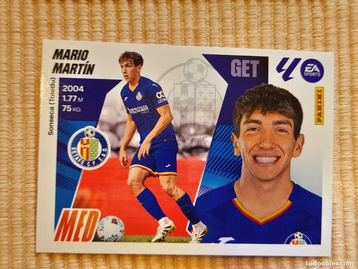 Cromos de f&uacute;tbol: CROMO 12 MARIO MARTIN (GETAFE CF) LIGA 25-26 2025 2026 &Aacute;LBUM ESTE