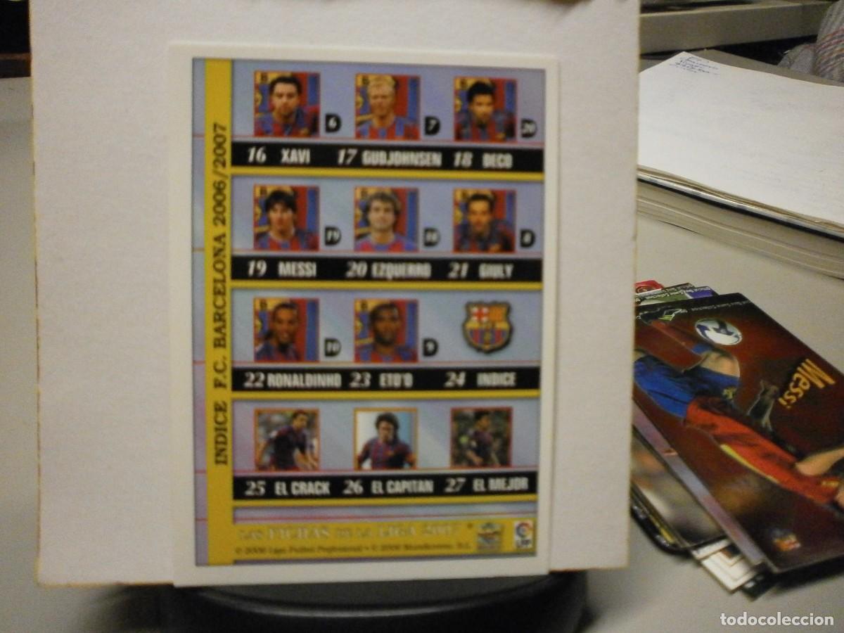 Cromos de f&uacute;tbol: cromo messi 19 a&ntilde;o 2006