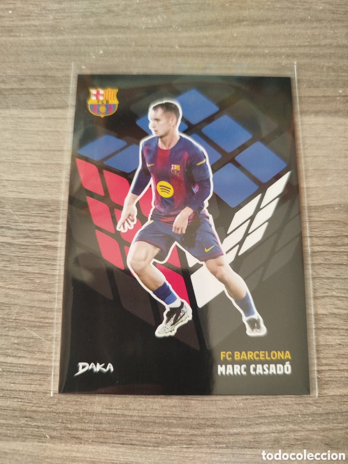 Cromos de f&uacute;tbol: DAKA.F.C.BARCELONA.MARC CASAD&Oacute;.