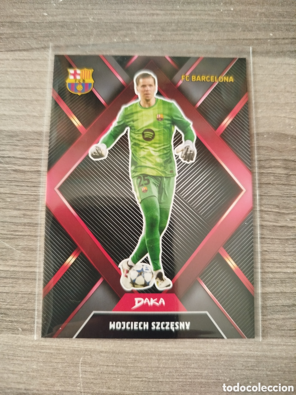 Cromos de f&uacute;tbol: DAKA.F.C.BARCELONA 2025/26.SZCZĘSNY.