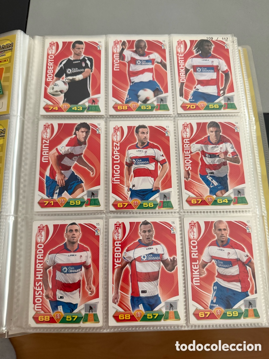 Cromos de f&uacute;tbol: ADRENALYN XL. 2011-12. GRANADA. 18 Cromos
