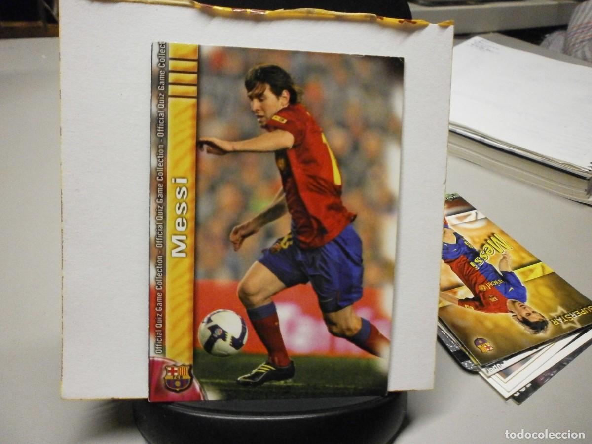 Cromos de f&uacute;tbol: cromo messi 018 a&ntilde;o 2010
