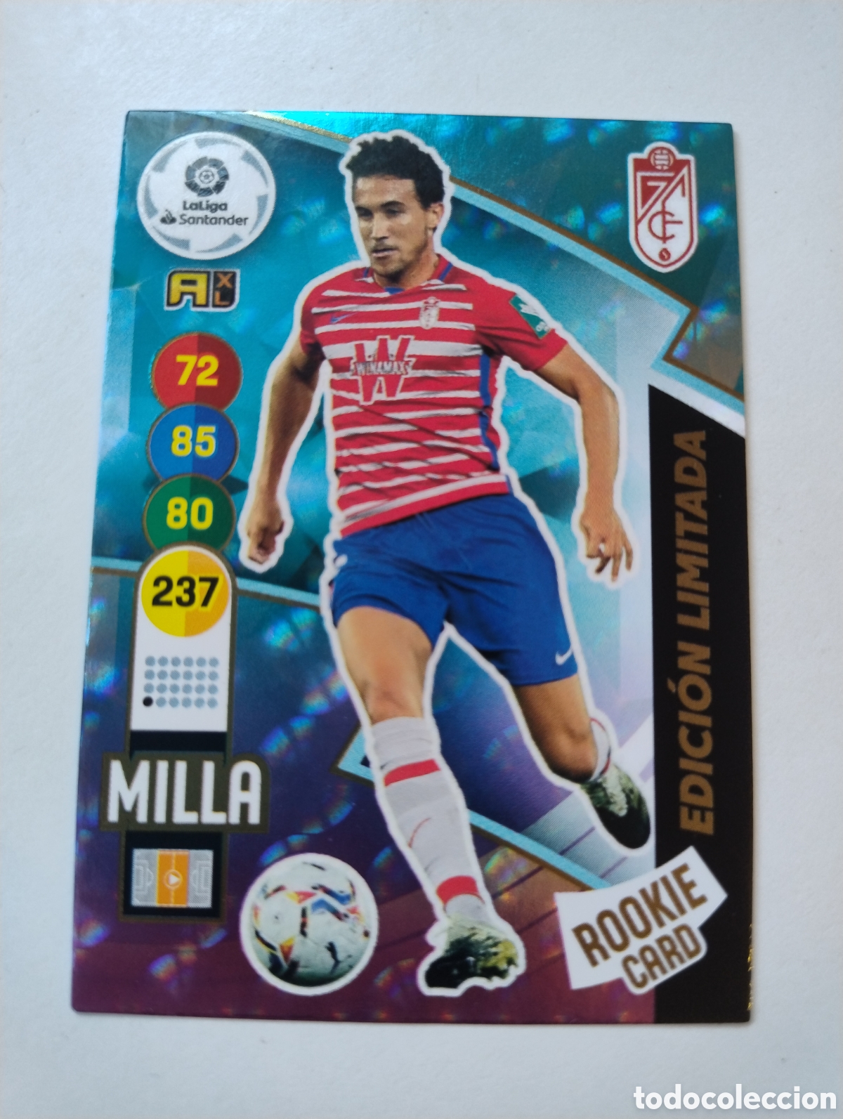 Cromos de f&uacute;tbol: Milla - Granada - Adrenalyn XL Liga 2020 - 2021 Edici&oacute;n Limitada