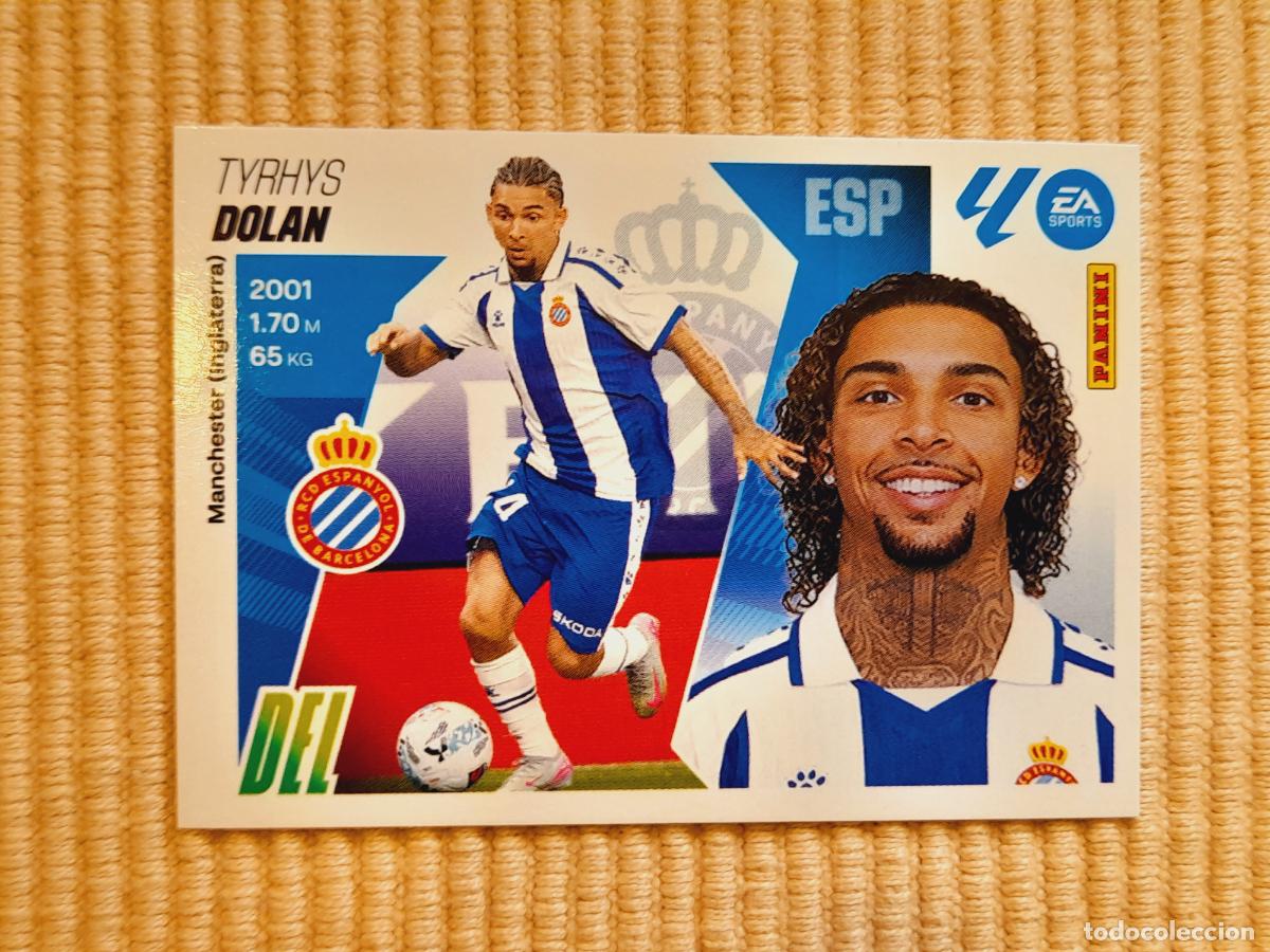 Cromos de f&uacute;tbol: CROMO 27 DOLAN (ULTIMOS FICHAJES) RCD ESPANYOL LIGA 25-26 2025 2026 &Aacute;LBUM ESTE