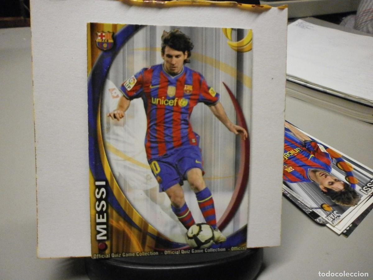 Cromos de f&uacute;tbol: cromo messi 018 a&ntilde;o 2011
