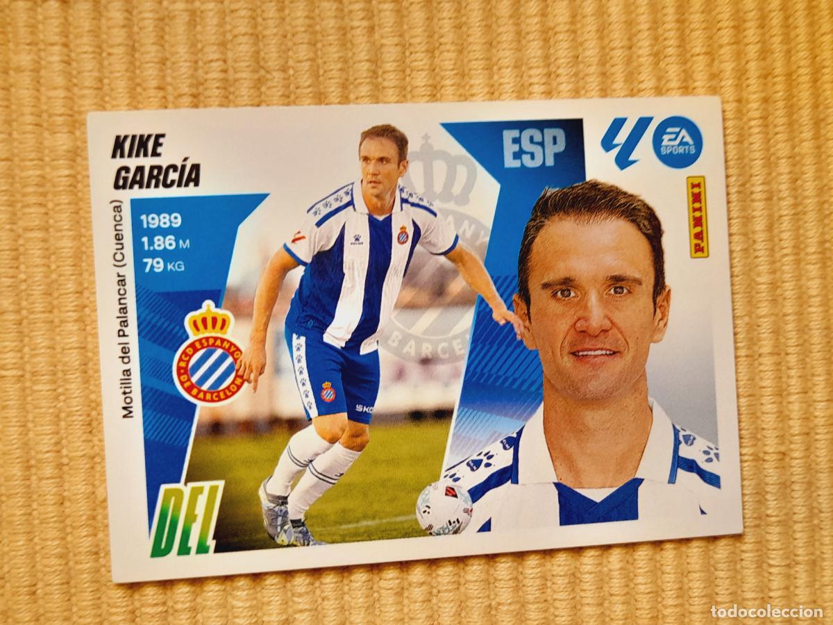 Football Stickers: CROMO 14 KIKE GARCIA (ULTIMOS FICHAJES) RCD ESPANYOL LIGA 25-26 2025 2026 &Aacute;LBUM ESTE