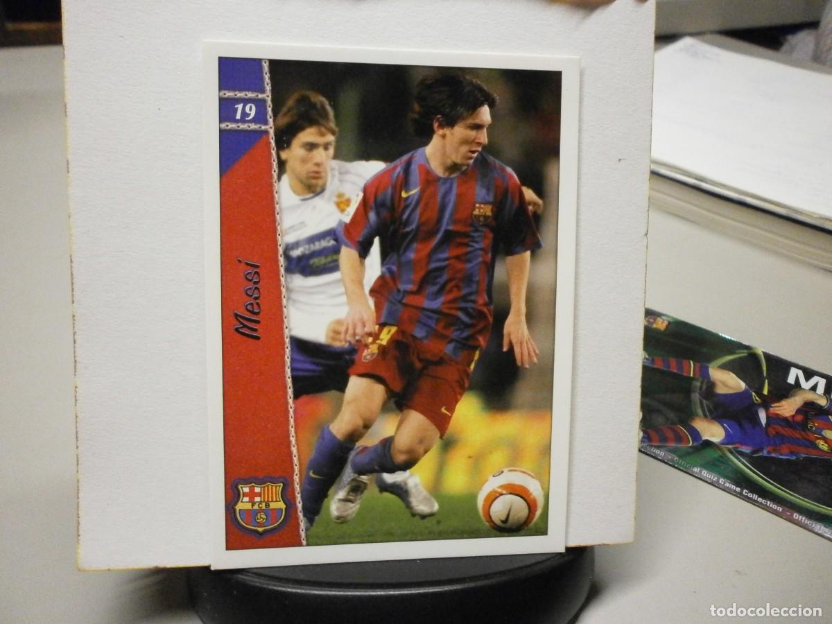 Football Stickers: cromo messi 19 a&ntilde;o 2007