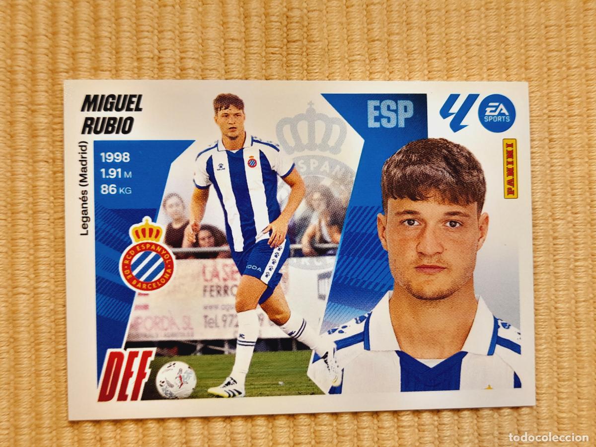 Football Stickers: CROMO 7 MIGUEL RUBIO (ULTIMOS FICHAJES) RCD ESPANYOL LIGA 25-26 2025 2026 &Aacute;LBUM ESTE