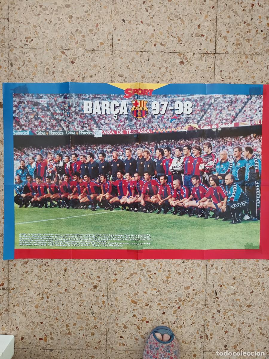 Football Stickers: 3 P&oacute;sters FC Barcelona