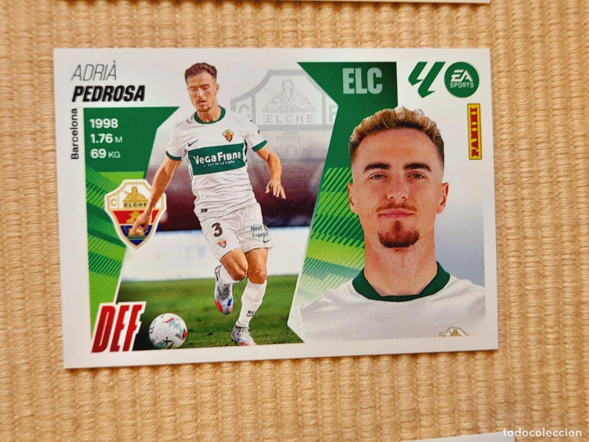 Cromos de f&uacute;tbol: CROMO 54 PEDROSA (ULTIMOS FICHAJES) ELCHE CF LIGA 25-26 2025 2026 &Aacute;LBUM ESTE