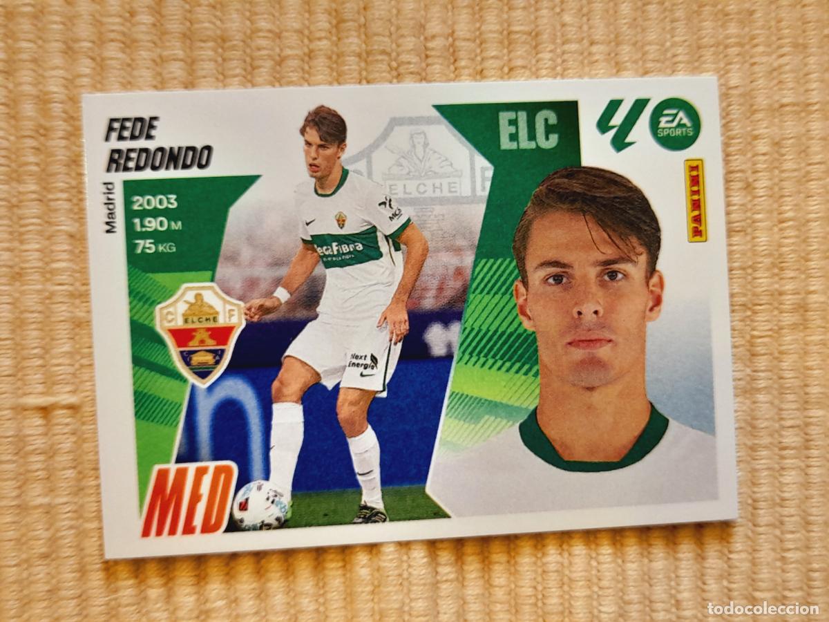 Cromos de f&uacute;tbol: CROMO 14 BIS FEDE REDONDO (COLOCA) ELCHE CF LIGA 25-26 2025 2026 &Aacute;LBUM ESTE