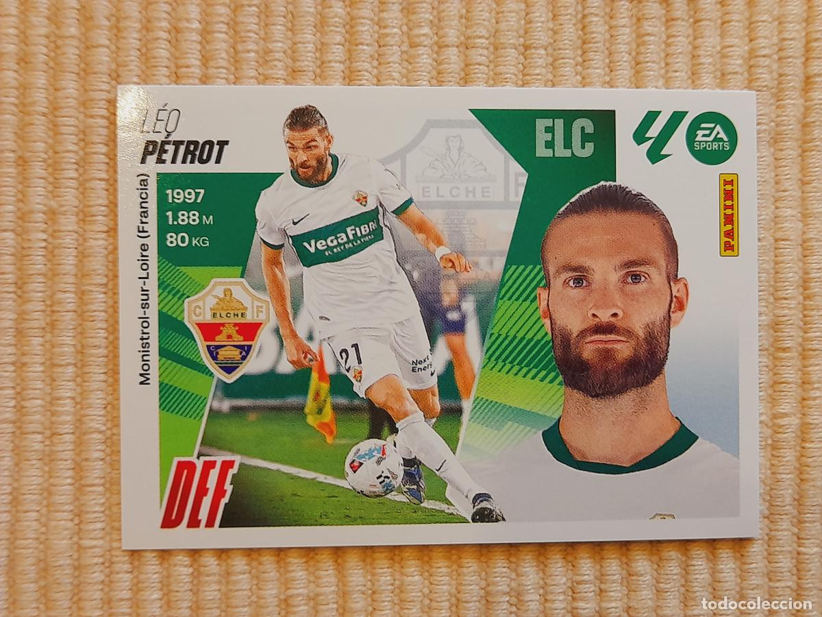 Cromos de f&uacute;tbol: CROMO 10 BIS PETROT (COLOCA) ELCHE CF LIGA 25-26 2025 2026 &Aacute;LBUM ESTE