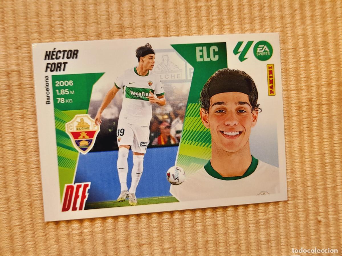 Cromos de f&uacute;tbol: CROMO 6 BIS HECTOR FORT (COLOCA) ELCHE CF LIGA 25-26 2025 2026 &Aacute;LBUM ESTE