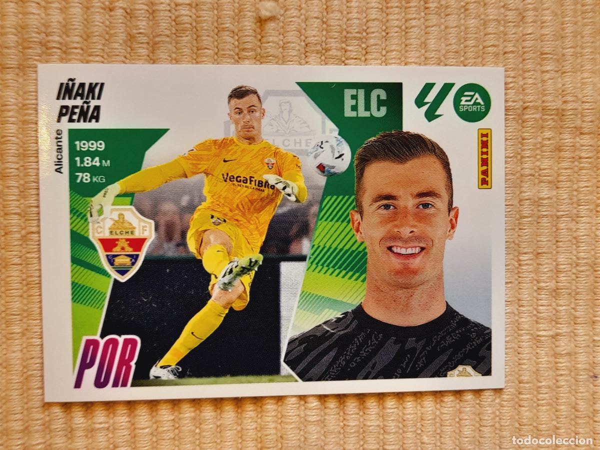 Cromos de f&uacute;tbol: CROMO 4 BIS I&Ntilde;AKI PE&Ntilde;A (COLOCA) ELCHE CF LIGA 25-26 2025 2026 &Aacute;LBUM ESTE