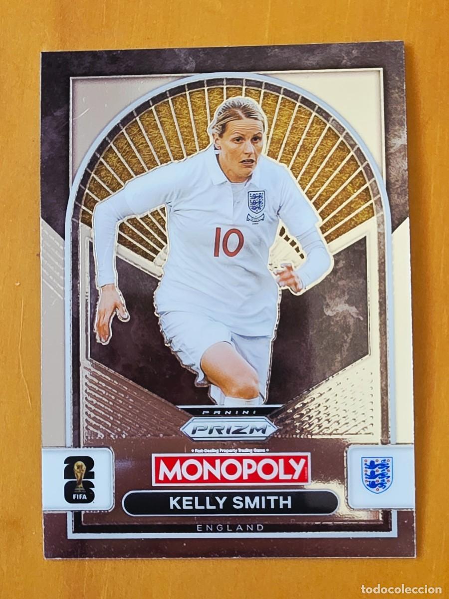 Cromos de f&uacute;tbol: No. 97 Kelly Smith, Inglaterra, Panini Prizm World Cup 2026 Monopoly Mundial 26