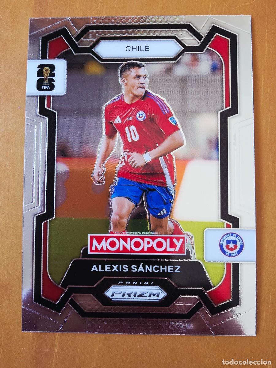 Cromos de f&uacute;tbol: No. 85 Alexis S&aacute;nchez, Chile, Panini Prizm World Cup 2026 Monopoly Mundial 26