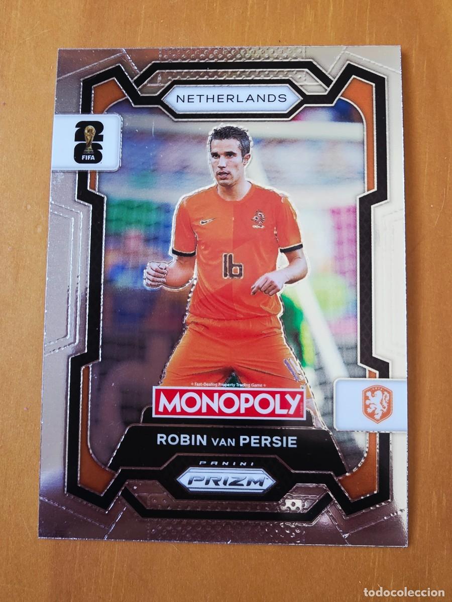 Cromos de f&uacute;tbol: No. 76 Robin Van Persie, Pa&iacute;ses Bajos Holanda, Panini Prizm World Cup 2026 Monopoly Mundial 26