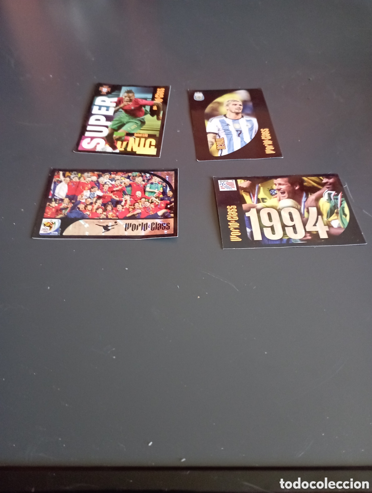 Cromos de f&uacute;tbol: Mini lote 4 cromos world class 2024