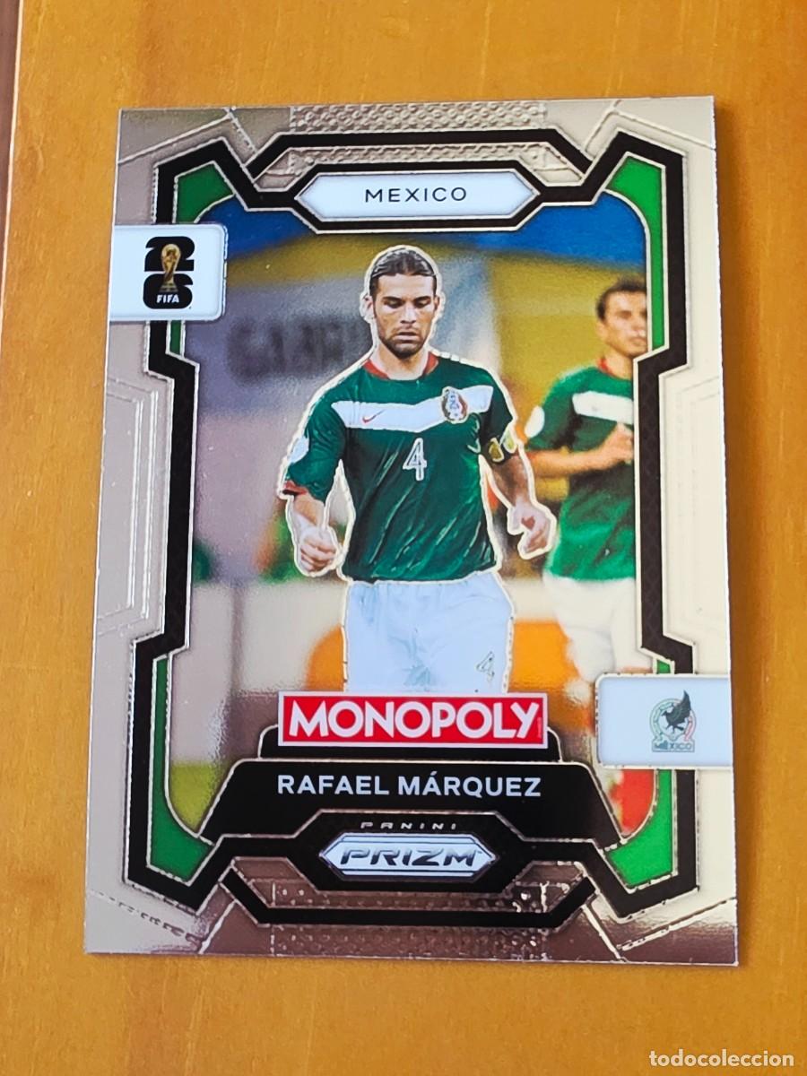 Fu&szlig;ball-Sticker: No. 57 Rafael M&aacute;rquez, M&eacute;xico, Panini Prizm World Cup 2026 Monopoly Mundial 26