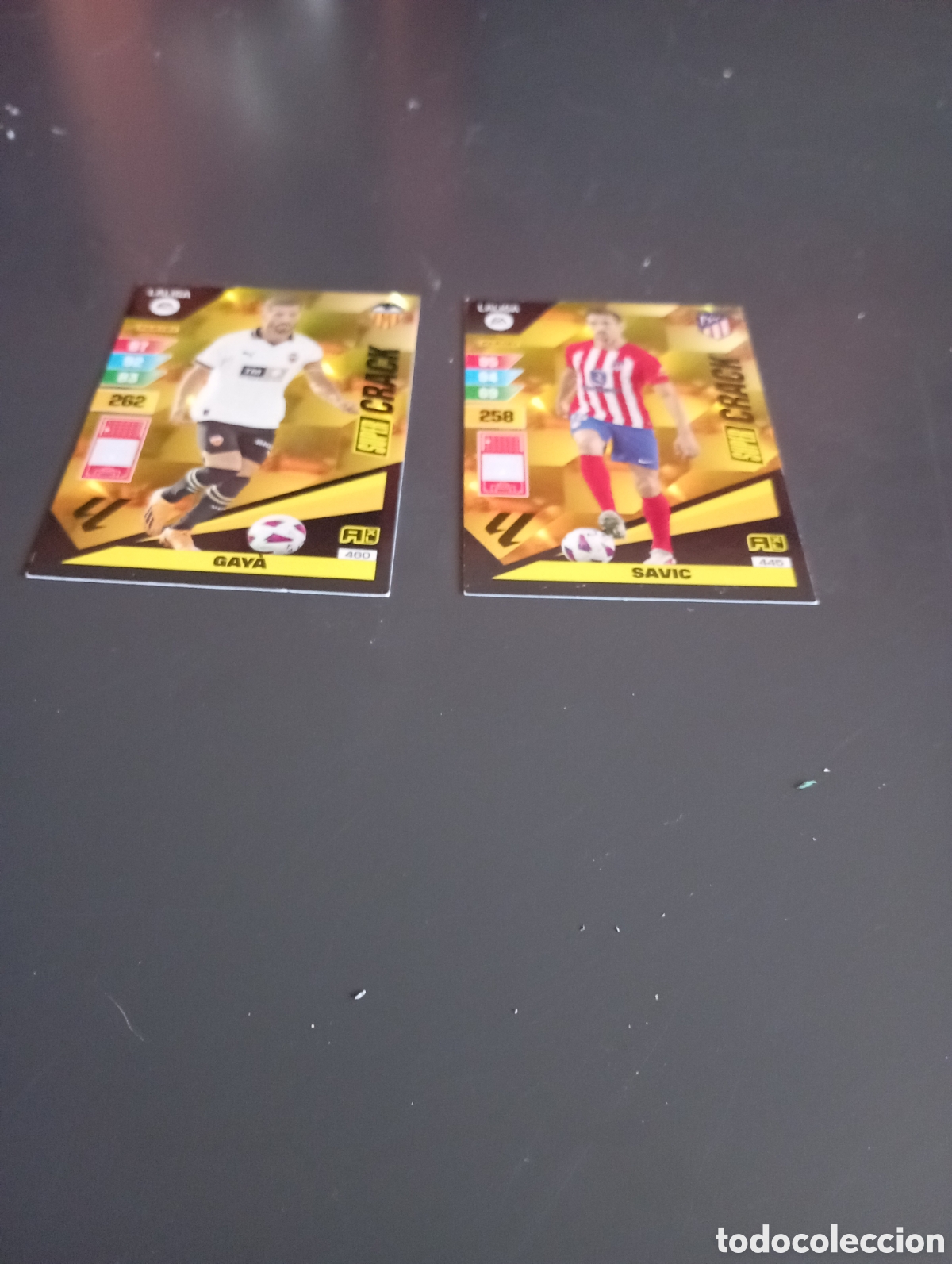 Cromos de f&uacute;tbol: Mini lote 2 cromos super cracks adrenalyn XL 2023 24