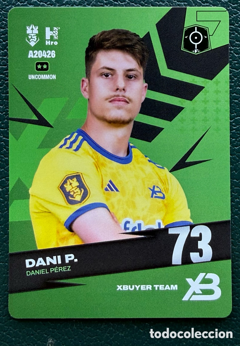 Figurine di Calcio: A20426 DANIEL PEREZ XBUYER TEAM FICHAS ALBUM KINGS LEAGUE INFOJOBS 2024 KOLEX