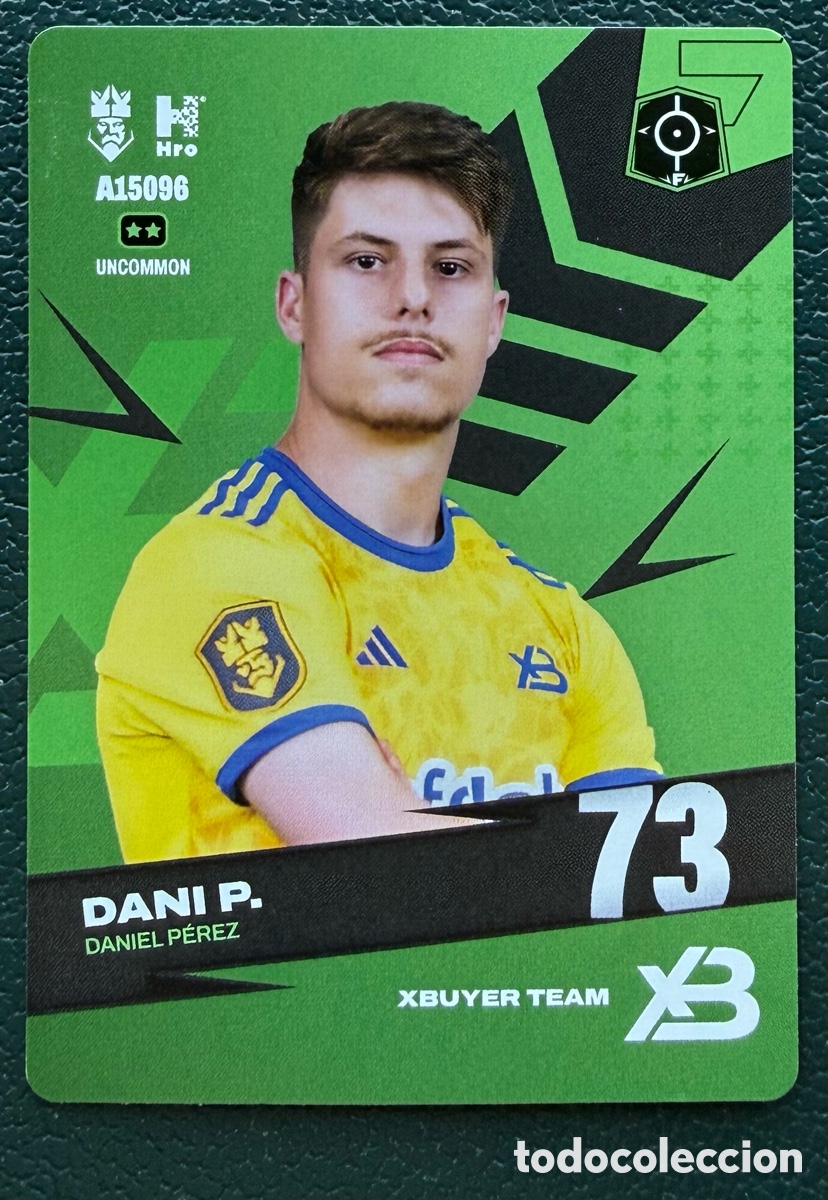 Figurine di Calcio: A15096 DANIEL PEREZ XBUYER TEAM FICHAS ALBUM KINGS LEAGUE INFOJOBS 2024 KOLEX