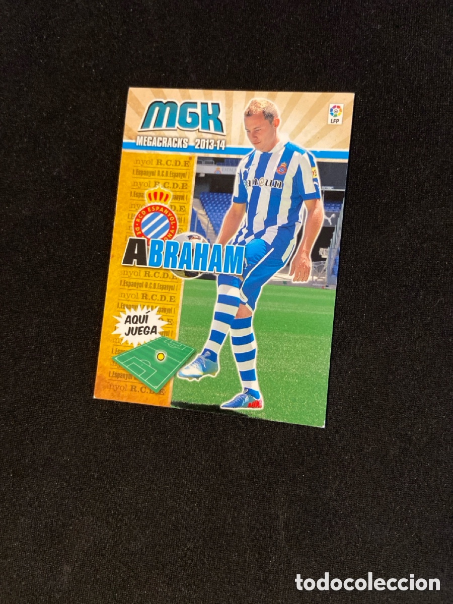 Cromos de f&uacute;tbol: ABRAHAM 140 (ESPANYOL)