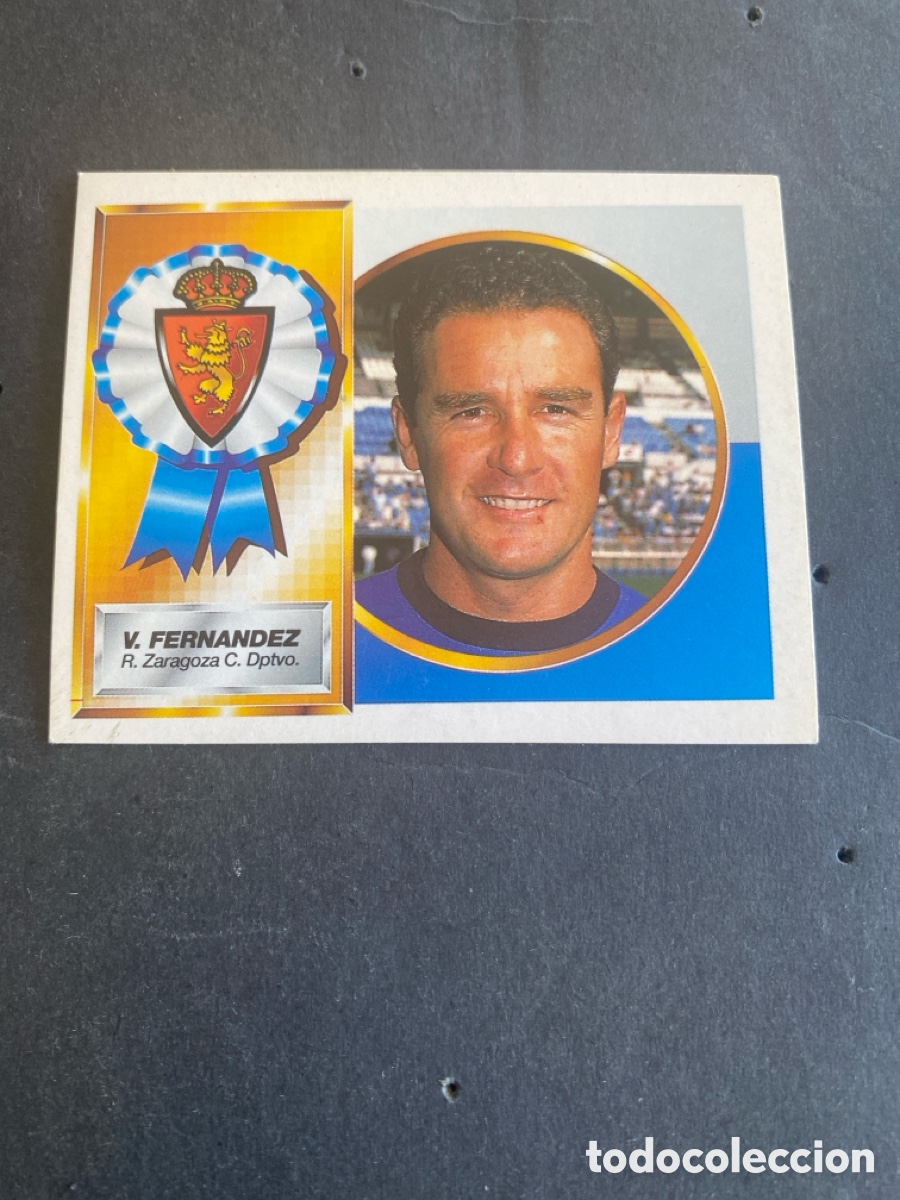 Cartes &agrave; collectionner de Football: Cromo liga 94/95 Dptvo. Zaragoza nunca pegado