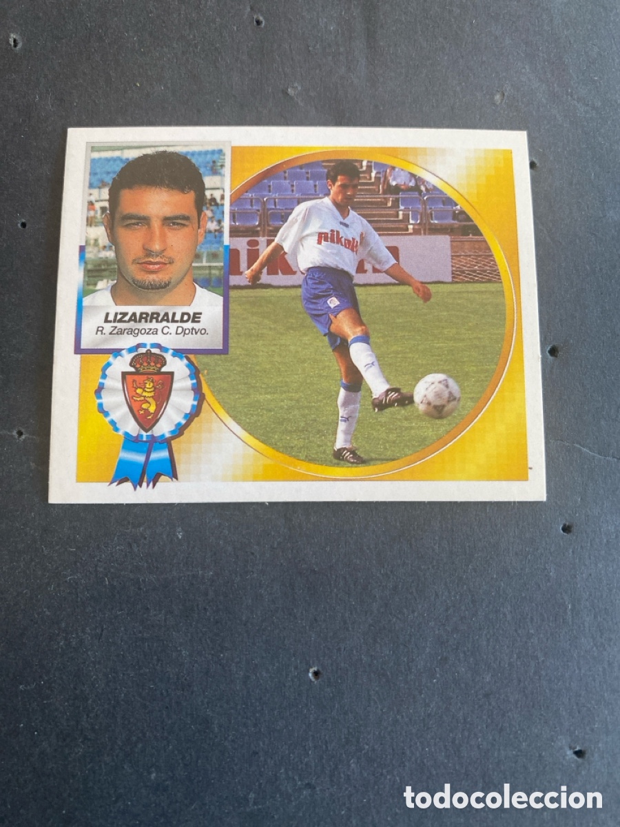 Cromos de f&uacute;tbol: Cromo liga 94/95 Dptvo. Zaragoza nunca pegado