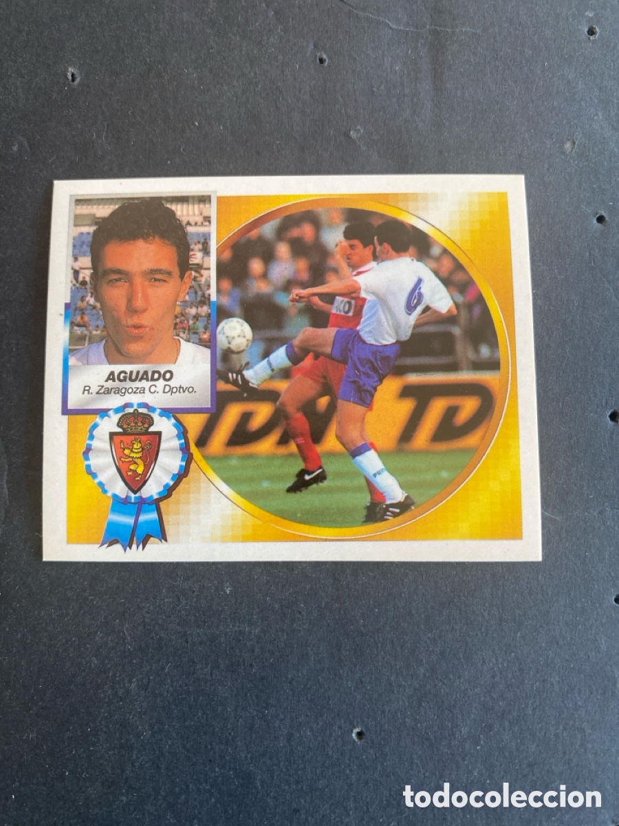Cromos de f&uacute;tbol: Cromo liga 94/95 Dptvo Zaragoza nunca pegado