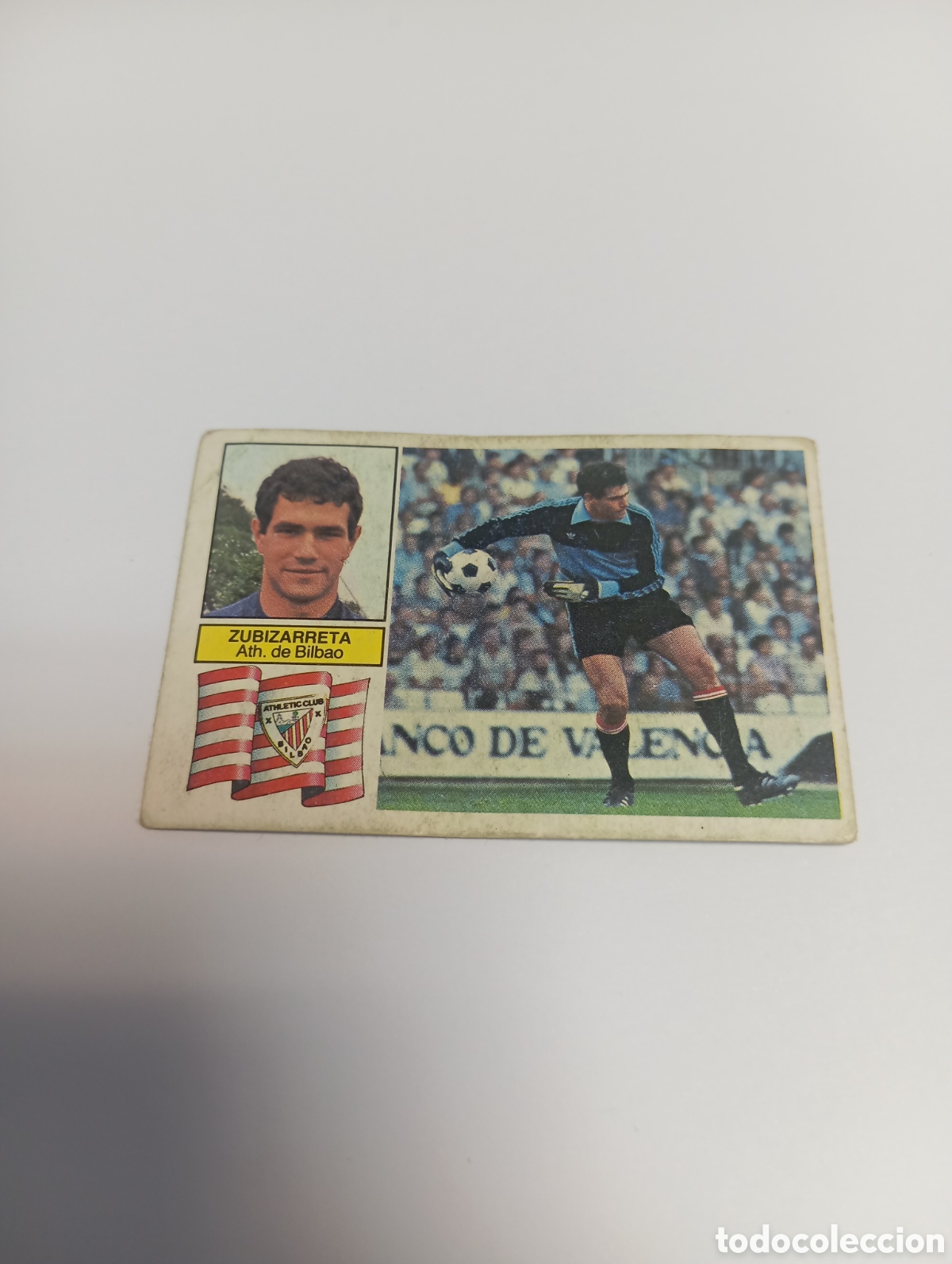 Cromos de f&uacute;tbol: ZUBIZARRETA Athletic Club Liga Este 1982 1983 NUEVO 82 83 SIN PEGAR