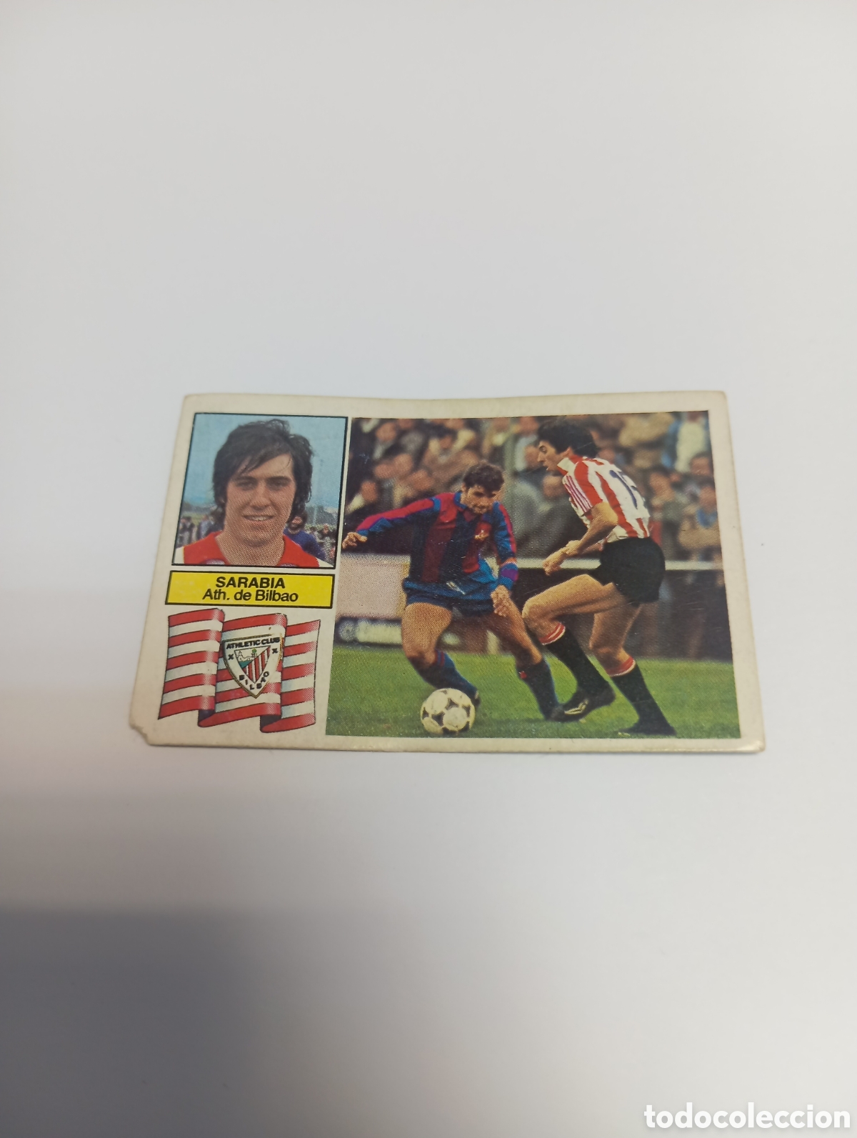 Cromos de f&uacute;tbol: SARABIA Athletic Club Liga Este 1982 1983 NUEVO 82 83 SIN PEGAR