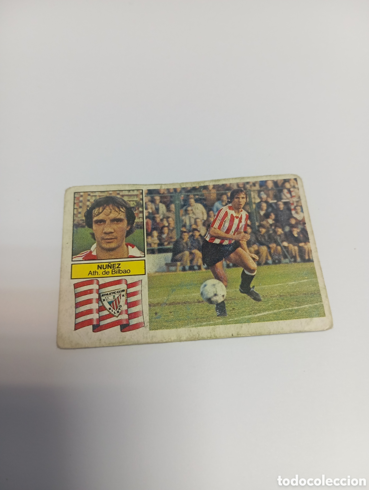 Cromos de f&uacute;tbol: NU&Ntilde;EZ Athletic Club Liga Este 1982 1983 NUEVO 82 83 SIN PEGAR