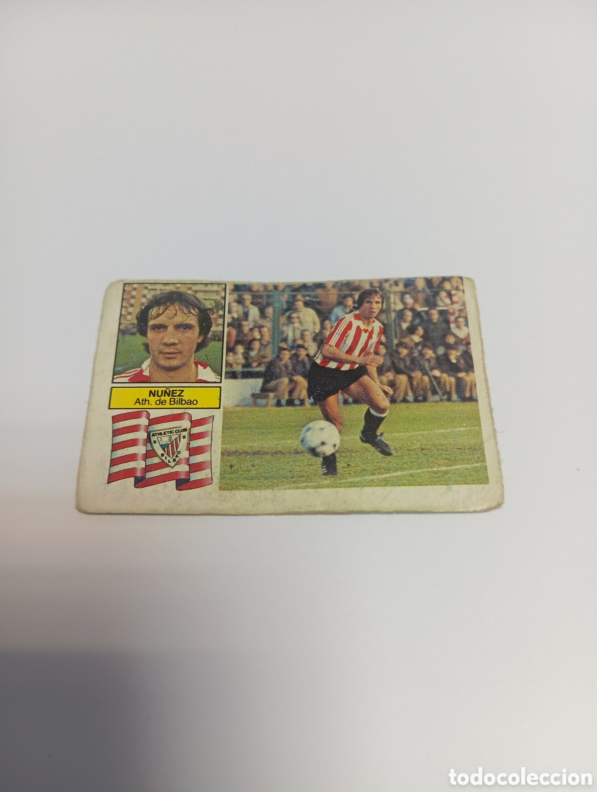Cromos de f&uacute;tbol: NU&Ntilde;EZ Athletic Club Liga Este 1982 1983 NUEVO 82 83 SIN PEGAR