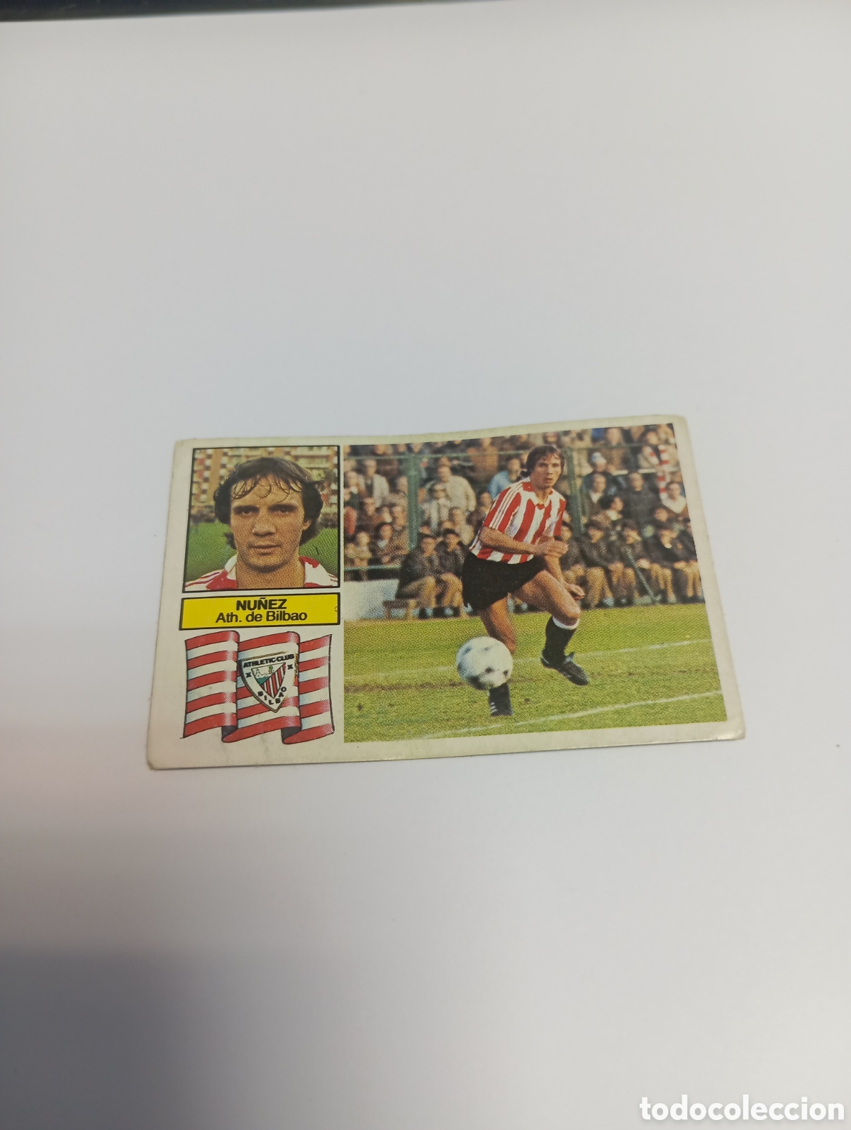 Cromos de f&uacute;tbol: NU&Ntilde;EZ Athletic Club Liga Este 1982 1983 NUEVO 82 83 SIN PEGAR