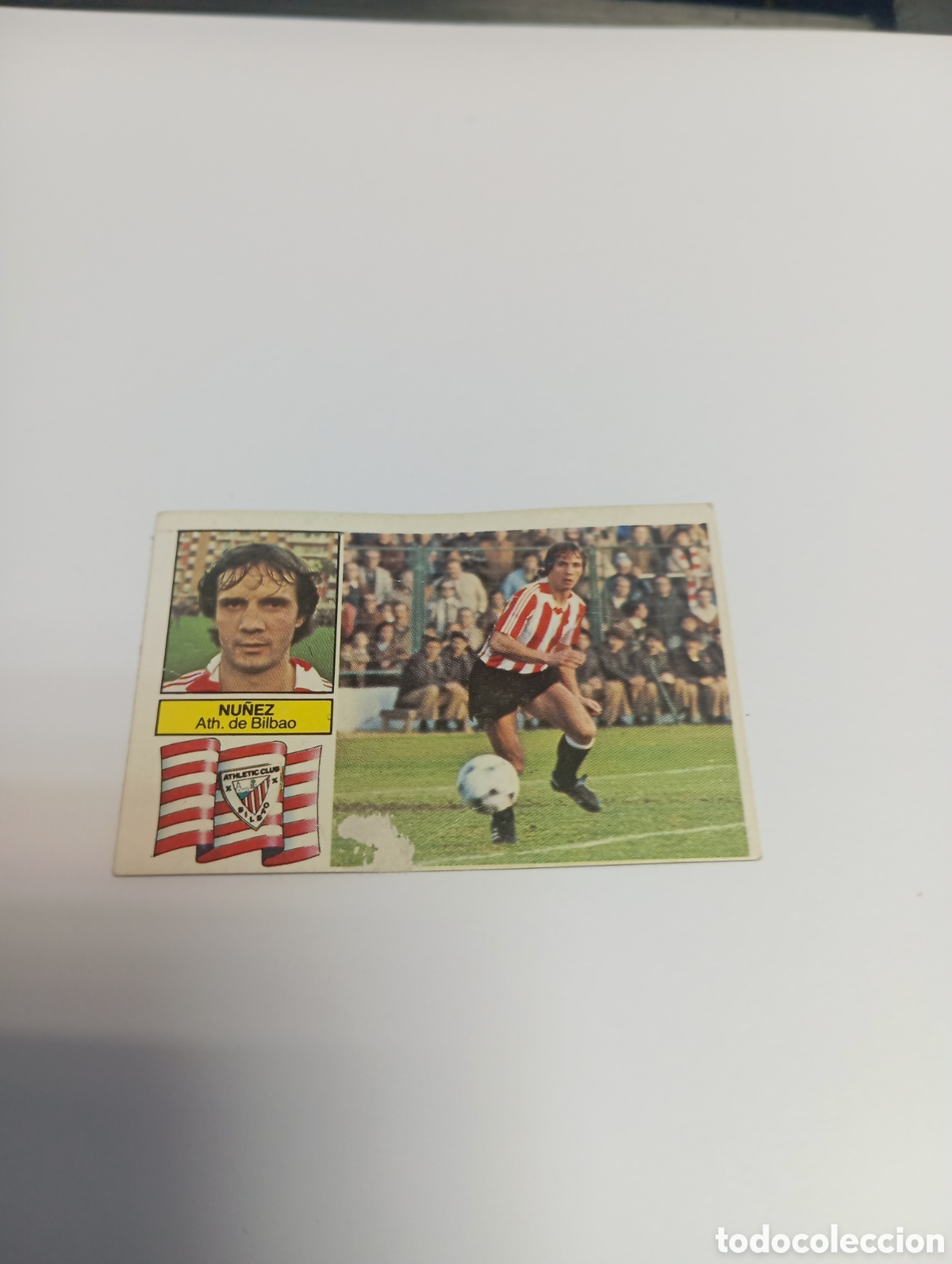 Cromos de f&uacute;tbol: NU&Ntilde;EZ Athletic Club Liga Este 1982 1983 RECUPERADO 82 83