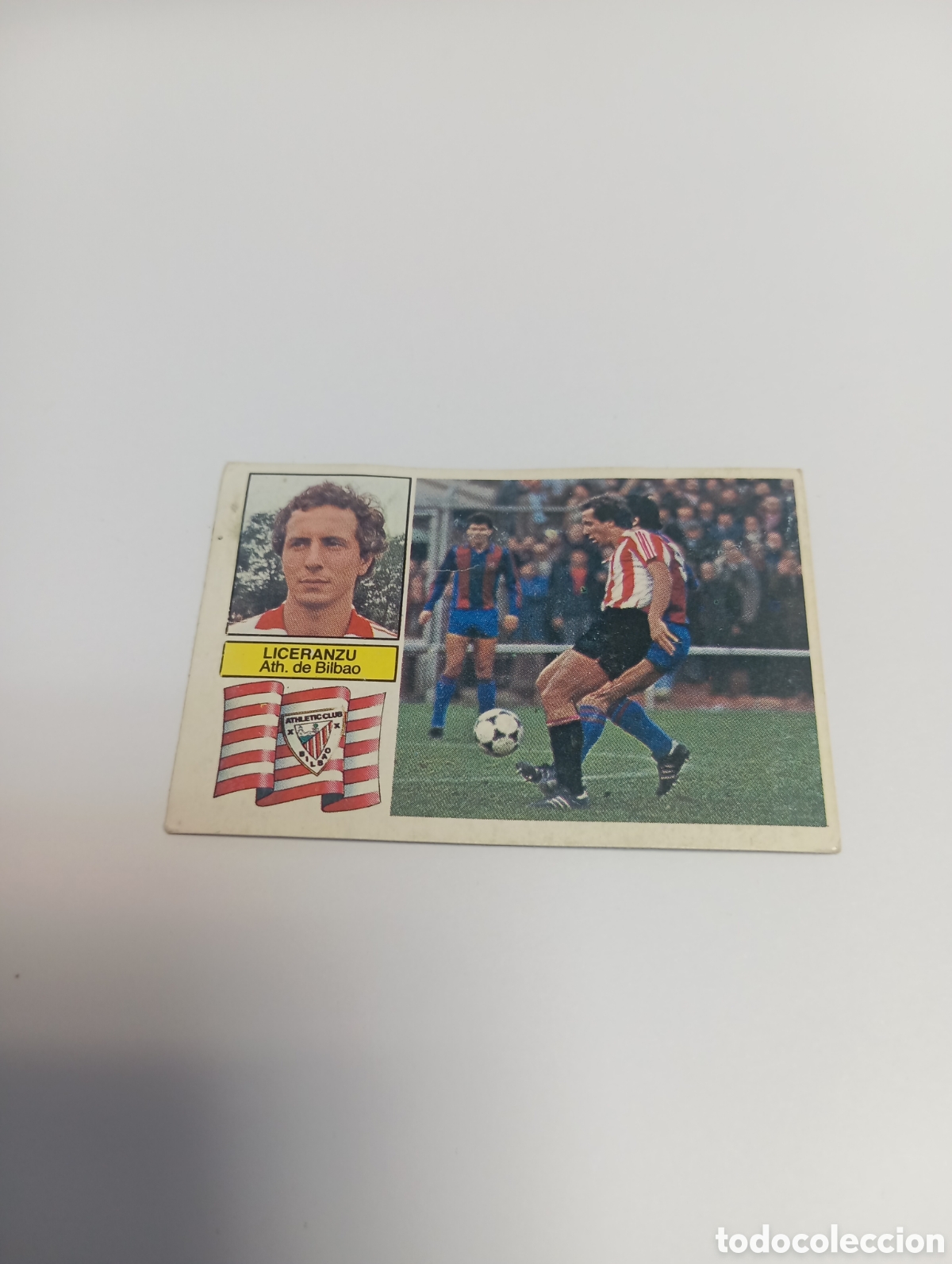 Cromos de f&uacute;tbol: LICERANZU Athletic Club Liga Este 1982 1983 RECUPERADO 82 83